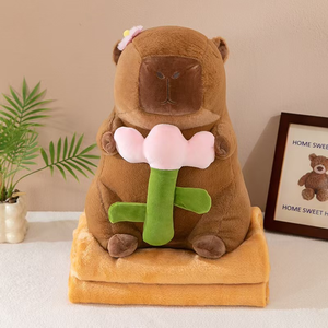 Mochilas de Peluche de Algodón PP al por Mayor y Personalizadas, Muñecos de Peluche Kapi Bala, Lindos Muñecos de Peluche de 31cm-50cm, Tamaño para Mayores de 14 Años - Product Image 3