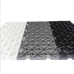 Interlocking Plastic PP Grass Protective Flooring Outdoor Temporary Deck Protection Carpet Turf Event Flooring Simple Color