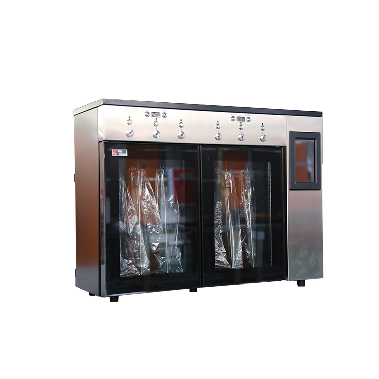 Встроенный охладитель для вина, двухзонный диспенсер для красного вина