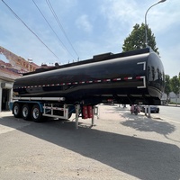Semi-remorque citerne à asphalte, châssis en acier, 40000L, 43000L, 45000L, remorque de transport de pétrole brut à vendre