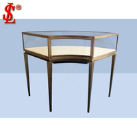 Vitrine de 4 pieds vitrine vitrine en verre vitrine avec lumière roulante vitrine salon acrylique boîte cas