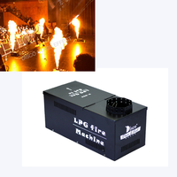 Mini machine de pulvérisation de canon de feu de pulvérisation de lanceur de flamme dmx d'intérieur et d'extérieur pour la scène