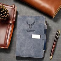 Carnet de notes imperméable en papier pierre format poche, carnet A5 en cuir PU avec boucle de ceinture, agenda