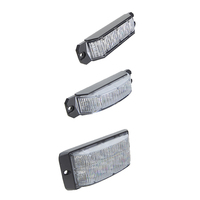 Feux de détresse à LED multi-tailles, feux stroboscopiques d'urgence, feux de signalisation, feux de voiture à LED ambre