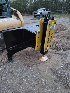 פטיש הידראולי להנחת עמודי גדר, יתדות פלדה, פטיש כלונסאות, מתאים לכל סוגי המחברים למחפרונים. - Product Image 4