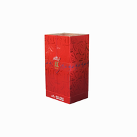 Caja de Embalaje de Lujo con Forma de Abanico para una Botella, Personalizada con Impresión, para Whisky/Gin/Tequila/Brandy STPP