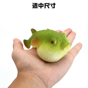 Jouet anti-stress en forme de poisson-bouffant coloré en TPR, jouet sensoriel élastique, cadeau fantaisie pour enfants, vente en gros - Product Image 3
