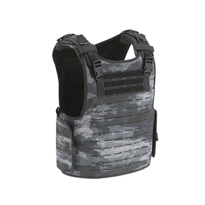 Doppia cassaforte altre attrezzature di difesa personale a sgancio rapido taglio Laser camuffamento piastra balistica portante tattico Molle gilet - Product Image 2