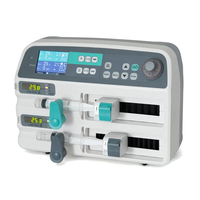 Équipement médical d'hôpital pompe à seringue simple ou double canal pompe à infusion vétérinaire bon marché