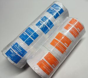 Maßgeschneiderte Starkhaftende Drahtklebstoff-Etiketten Dreifarbiger Farbverlauf Druck Leichte Beschichtung REVITALABS Rollenetiketten - Product Image 6