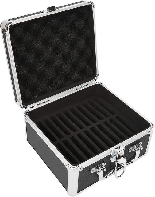 2.5inch 20 Bay Aluminum Frame Durable Hard Drive Case HDD Storage Suitcase Shockproof Dust Resistant Features OEM/ODM Available