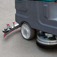 Nouvelle autolaveuse industrielle autoportée LM-W560, largeur de nettoyage 580 mm, réservoir de récupération 110 L, batterie 24 V pour usine