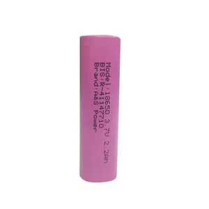 리튬 이온 배터리 18650 리튬 이온 장난감 배터리 18650 3.7V 1800/2200/2500/2600 mAH Inr18650 Vapcell 18650 Zonesun 18650