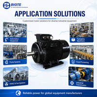 Motor Eléctrico Asíncrono Trifásico de Inducción CA BIOTE de 0.75kw, 1.1kw, 1.5kw, 2.2kw, 3kw, 4kw, 5.5kw, 7.5kw, 11kw, 15kw, 2900rpm, 380v