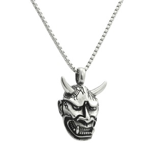 Collar de Acero Inoxidable con Colgante de Máscara de Toro, Colgantes Temáticos para Hombre, Regalo - Product Image 5