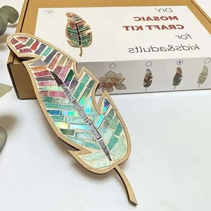 Nuevo Kit de Bricolaje, Regalo de Navidad, Pequeños Accesorios, Juego de Ensamblaje de Hojas y Pájaros, Manualidades de Madera al por Mayor - Product Image 2