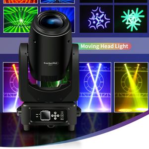 Proveedor Oro: Luz de Cabeza Móvil LED de 300W con Efecto Beam RGB 3 en 1 para Escenario - Product Image 1