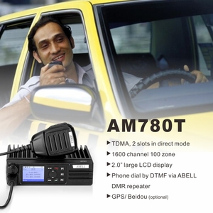 สถานีวิทยุเคลื่อนที่ UHF VHF 136-174MHz/400-470MHz/350-400MHz วิทยุสื่อสารระยะไกลสำหรับรถยนต์ 25/50 วัตต์ - Product Image 2