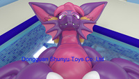 Shunyu personalizado PVC inflable mentira Mana bestia dragón para publicidad ideal para ventas