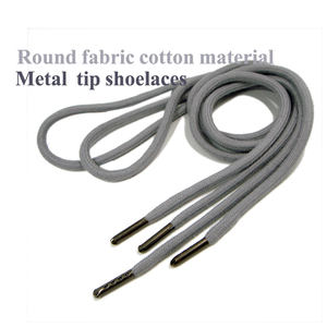 Dentelle de tête en métal inclinant rond coton tissu sac à main lacet corde lanière à vendre - Product Image 2