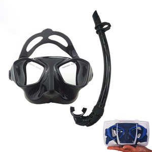 HhaoSport Snorkel 40cm Bleu Anti-buée Équipement de plongée pour adultes Natation - Product Image 3
