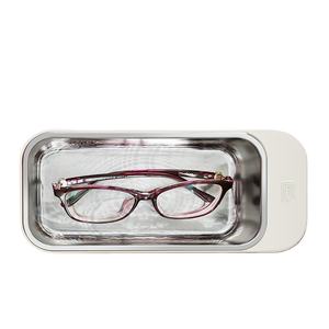 เครื่องทำความสะอาดอัลตราโซนิกแบบพกพาสำหรับการจัดฟันและฟันปลอมน้ำหนักเบา100กิโลกรัมเครื่องประดับสร้อยคอแหวน chaonon - Product Image 1