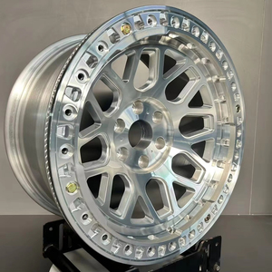 ล้อฟอร์จ<span class=keywords><strong>ขอบ</strong></span>อลูมิเนียมอัลลอยด์แบบ Beadlock ขนาด 17 18 นิ้ว 6x139.7 8X170 สำหรับรถ SUV Ford F-150 Lexus RAM Jeep  แบบขัดเงาพิเศษสำหรับออฟโรด - Product Image 3