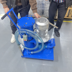 รถเข็นกรองน้ำมันไฮดรอลิกแบบพกพาและเคลื่อนย้ายได้สำหรับน้ำมันไฮดรอลิกและน้ำมันหล่อลื่นชนิดบาง - Product Image 6