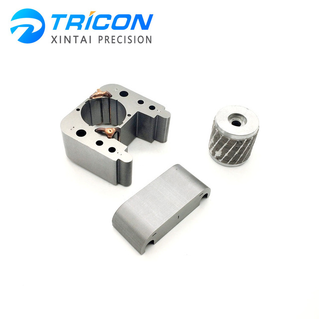Laminated Silicon Steel Stator and Rotor, AC Motor, Variable Speed Motor Iron Core