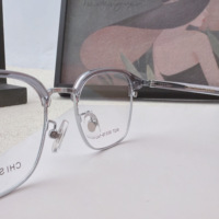 Nuevas gafas de moda con montura neutra, estilo viral de internet, decoración empresarial, versátiles para cualquier forma de rostro, modelo 9027