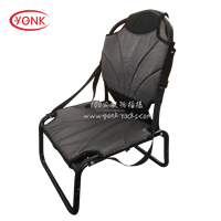 Siège en maille d'aluminium YONK avec une capacité de 200 kg, design pliable pour bateau gonflable ou chaise de SUP
