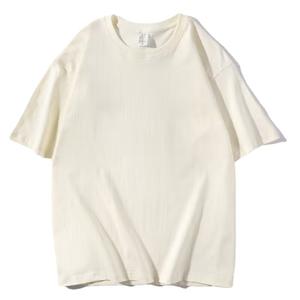 T-shirt court à demi-manches T-shirts unis de haute qualité pour hommes T-shirts vierges T-shirts surdimensionnés pour l'été - Product Image 1