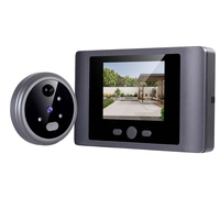 Pas besoin de Wi-Fi Batterie 2000mAh Vidéo-portier avec vision nocturne Écran LCD 2,8 pouces Caméra de sonnette 1MP