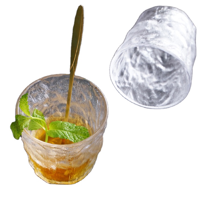 Оптовая продажа на заказ сублимационные банки цветная стеклянная посуда чайная чашка матовый Градиент Радуга