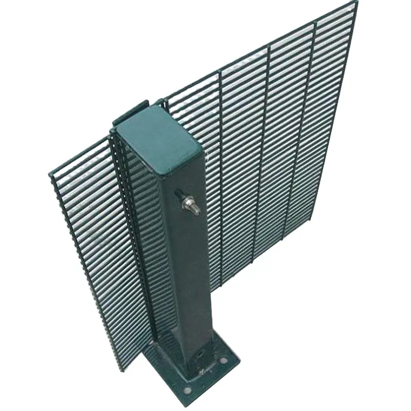 358 Anti-Climb Pvc beschichteter Zaun Boundary Wall Grill Design Clear view Zaun 358 Anti Climb