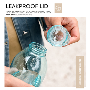 Большая спортивная бутылка для воды, прозрачная, с возможностью выбора цвета и удобным ремешком, идеально подходит для походов, тренажерного зала и длительных тренировок - Product Image 2