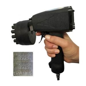 Mini machine de marquage pneumatique pour métaux avec moteur intégré, idéale pour l'impression sur cadres - Product Image 6