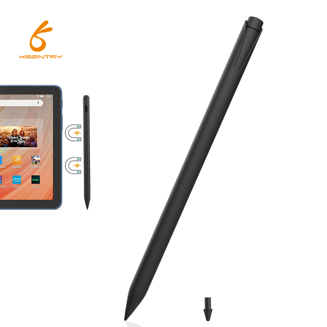 High Sensitivity Capacitive Stylus Pen for E-Reader Remarkable Paper Pro Tablets Plastic Includes Extra 1pc Tip Wholesale