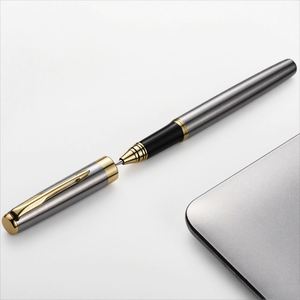 High Quality Luxury Ballpoint Pen Custom Logo Multiple Colors <b>Metal</b> <b>Roller</b> Pens 0.7Mm Writing Width Smooth Office - Product Image 3