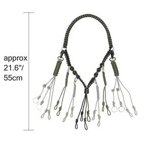 Boucles réglables Lanière d'appel de canard Paracord Game Carrier pour Goose Pheasant Waterfowl Predator Hunting Duck Carrier - Product Image 3