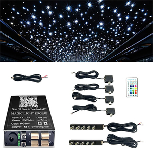 7420-V4 RGBW LED Fiber Optic Starlight Car Roof Ambient <b>Light</b> - Product Image 1