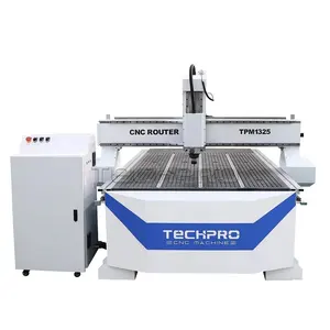 TechPro सीएनसी लकड़ी का काम मशीन फर्नीचर मशीन के लिए धातु