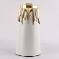 Flacon thermo arabe de luxe de 1000ml Thermos à café isolé en verre intérieur durable