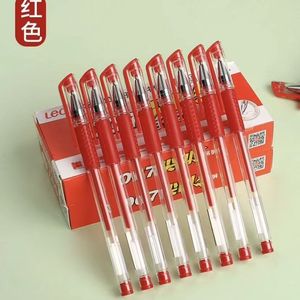 Lexuan 007 Neutral Pen 0.5mm Bullet Tip Black Red Gel Ink <b>Office</b> School <b>Supplies</b> - Product Image 3