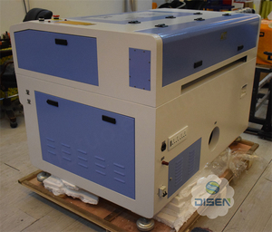 เครื่องตัดเลเซอร์ CNC สำหรับหนังแผ่นเพลทเพล็กซิกลาส100W 150W Co2 3D 6090 - Product Image 3