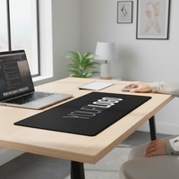 Tapis de Souris Grande Taille Personnalisé pour Bureau, Bords Cousus, Antidérapant en Caoutchouc, Tapis de Bureau de Grande Taille, Tapis de Souris Gaming en Stock – Offre Spéciale