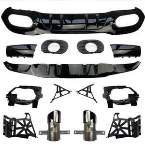 รถกันชนด้านหลังลิปท่อไอเสีย Tip Diffuser สำหรับ Mercedes Benz W177 A180 A200 <span class=keywords><strong>A250</strong></span> A35 A45S <span class=keywords><strong>AMG</strong></span> 2020 + - Product Image 2