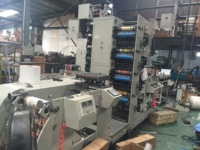 Machine d'impression flexographique à grande vitesse du GP-480-4D 4-Color pour le papier auto-adhésif de label