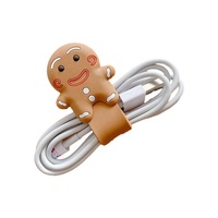 Organizador de Cables de Silicona de la Marca DR, Enrollador de Cables para Auriculares, Soporte para Cable USB, Protector de Cables con Hebilla, Color Personalizado