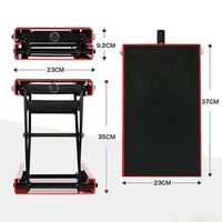 1100lbs support universel pratique de cric de ciseaux de moto de table élévatrice